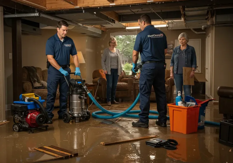 Basement Water Extraction and Removal Techniques process in Bushnell, FL